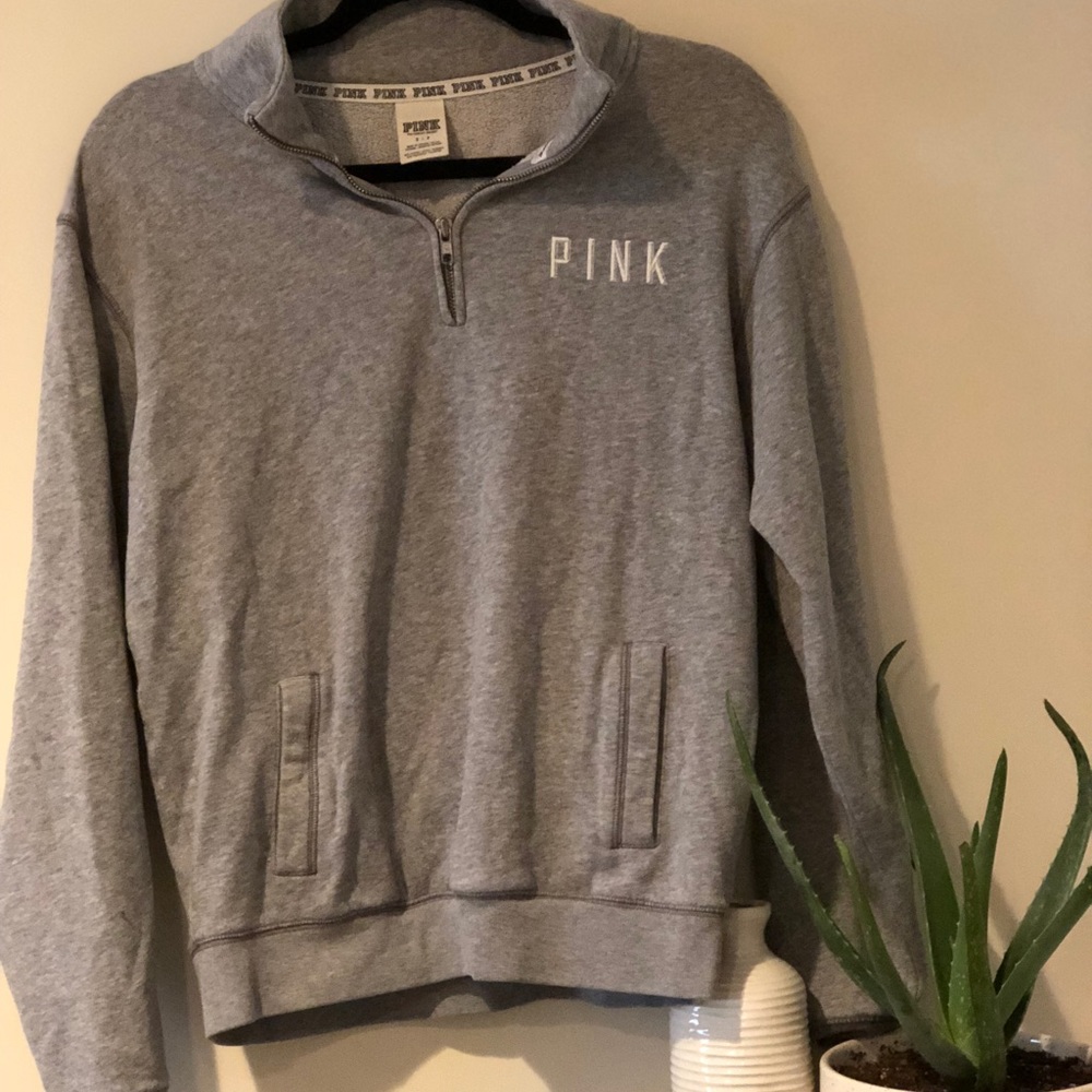 PINK quarter zip